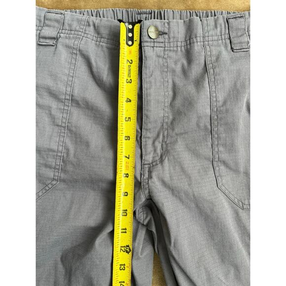 Carhartt Ripstop Boot Cut 8 Pocket Cargo Pant Mens Size Large Gray Classic Fit - Picture 6 of 7